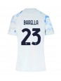 Zenske Futbalové oblečenie Inter Milan Nicolo Barella #23 2025-26 Krátky Rukáv - Preč Zenske Futbalové oblečenie Inter Milan Nicolo Barella #23 2025-26 Krátky Rukáv - Preč